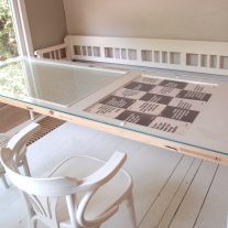 Deur als tafel