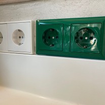 Groen circuit op zonne-energie